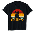 Cat Mommy Eighties Cat Distressed Cat T-Shirt - Custom Art Print Unisex - T-Shirt, Sweatshirt, Hoodie