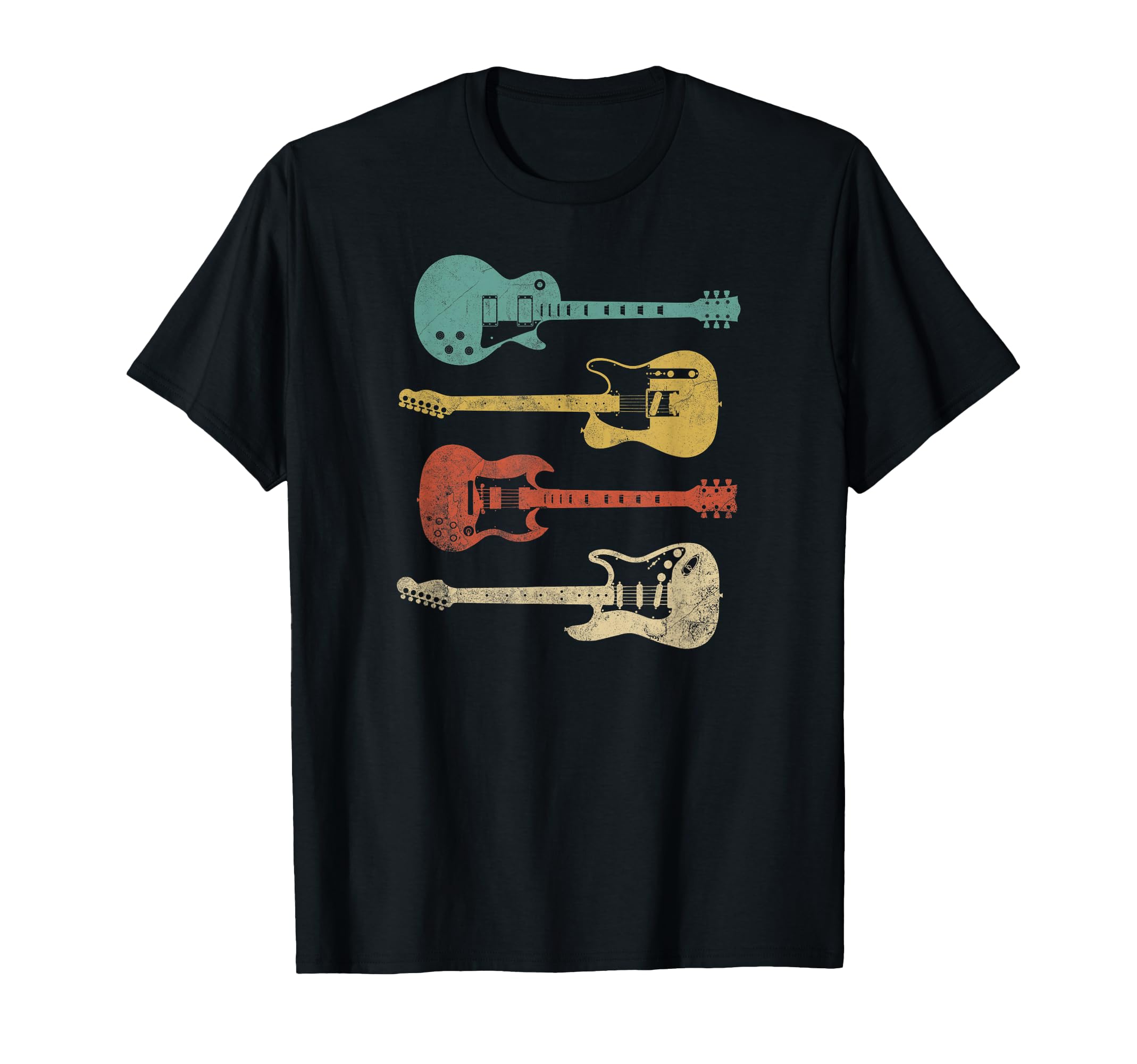 Music Guitarists Rock Fans Electric T-Shirt - Casual Everyday Wear Unisex - T-Shirt, Sweatshirt, Hoodie
