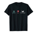 Peace Love Notorious Rbg Ruth Bader T-Shirt - Graphic Print Men Women - T-Shirt, Sweatshirt, Hoodie
