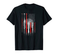 American Flag Baseball Flag T-Shirt - Fun Novelty Design Unisex - T-Shirt, Sweatshirt, Hoodie