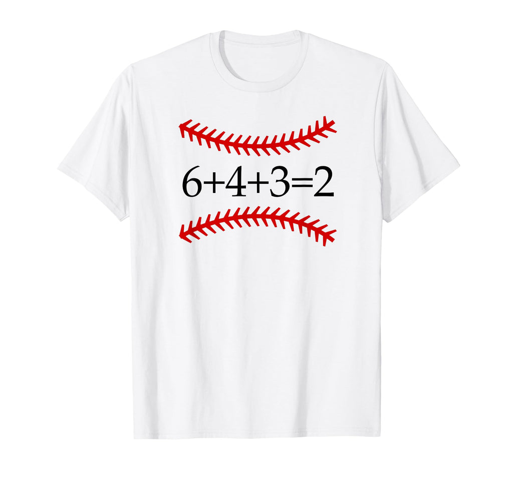 6 4 3 2 Baseball Math Softball Game T-Shirt - Casual Everyday Wear Unisex - T-Shirt, Sweatshirt, Hoodie