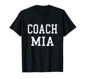 Coach Mia Custom Football Soccer T-Shirt - Graphic Print for Adults - T-Shirt, Sweatshirt, Hoodie