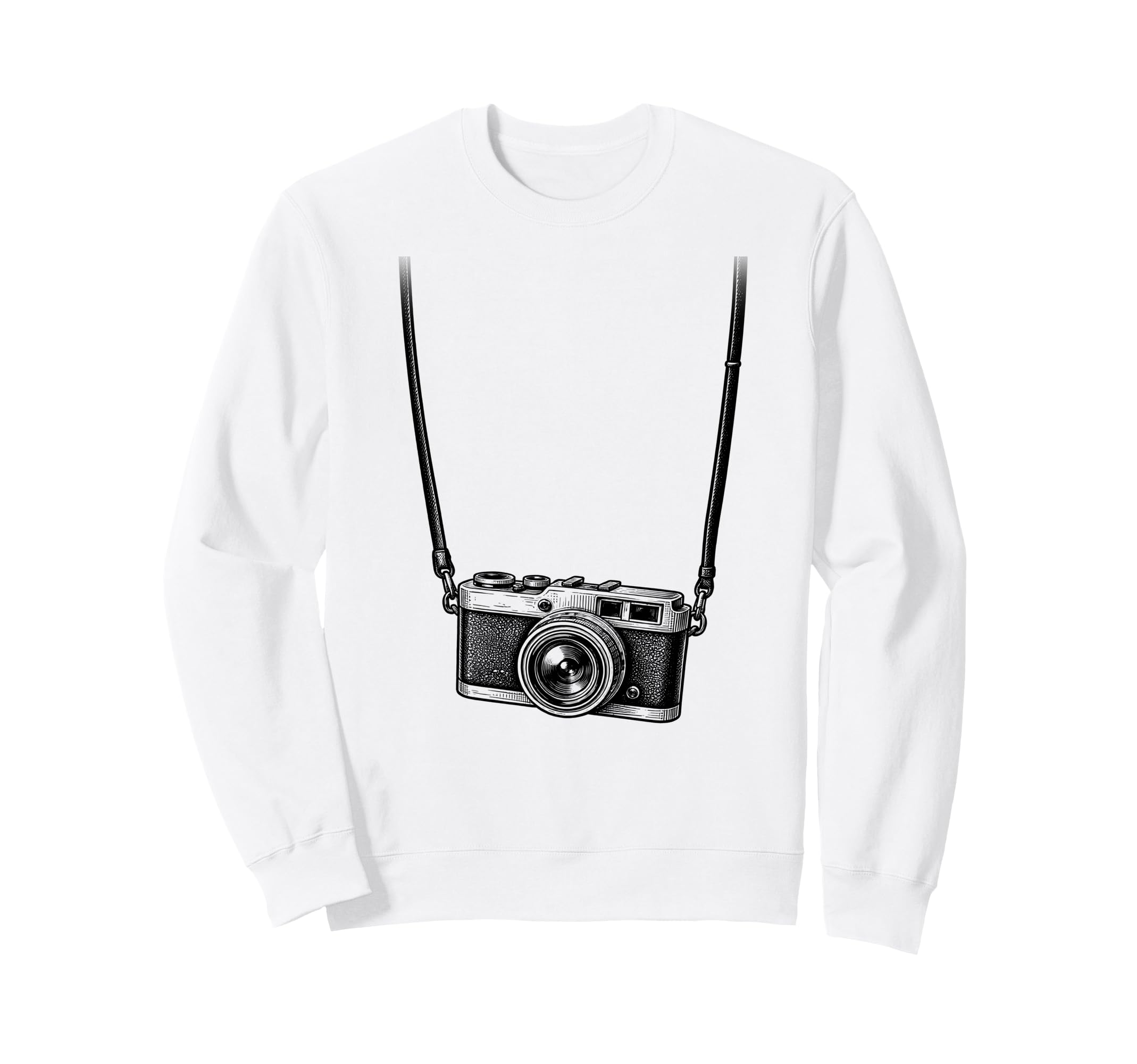 Photographer Camera Funny Sweatshirt - Aesthetic Graphic Men Women - T-Shirt, Sweatshirt, Hoodie
