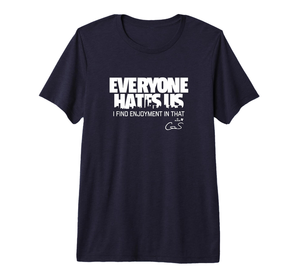 Cam Schlittler Everyone Hates Us New T-Shirt - Unique Graphic Men Women - T-Shirt, Sweatshirt, Hoodie