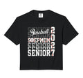 Senior 2027 Baseball Stepmom Proud Hoodie - Minimalist Print for Adults - T-Shirt, Sweatshirt, Hoodie