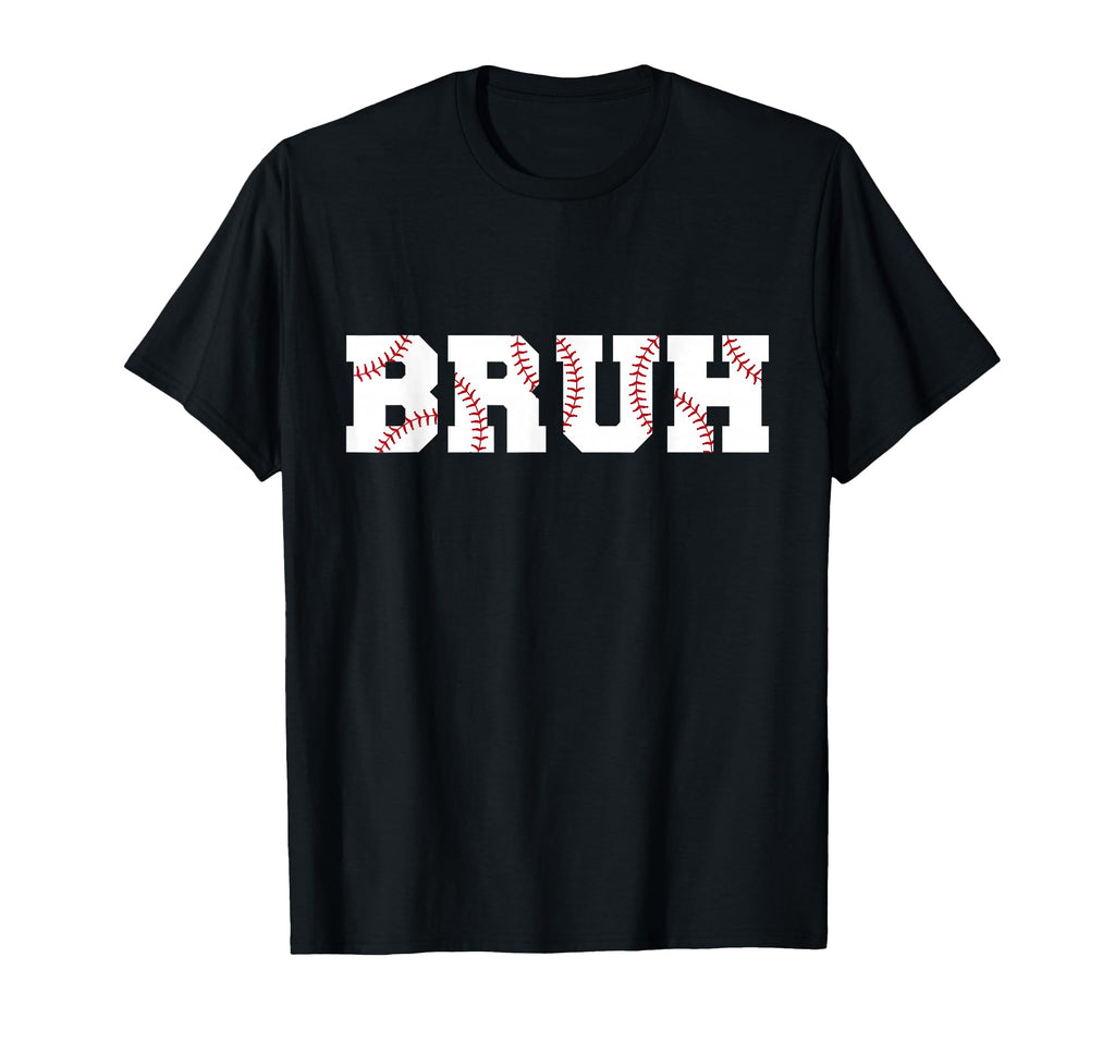 Bruh Meme Funny Baseball Brother Son T-Shirt - Custom Art Print Unisex - T-Shirt, Sweatshirt, Hoodie