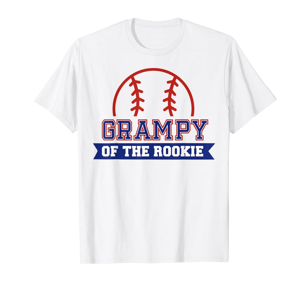 Grampy Rookie 1St Birthday Baseball T-Shirt - Custom Art Print Unisex - T-Shirt, Sweatshirt, Hoodie