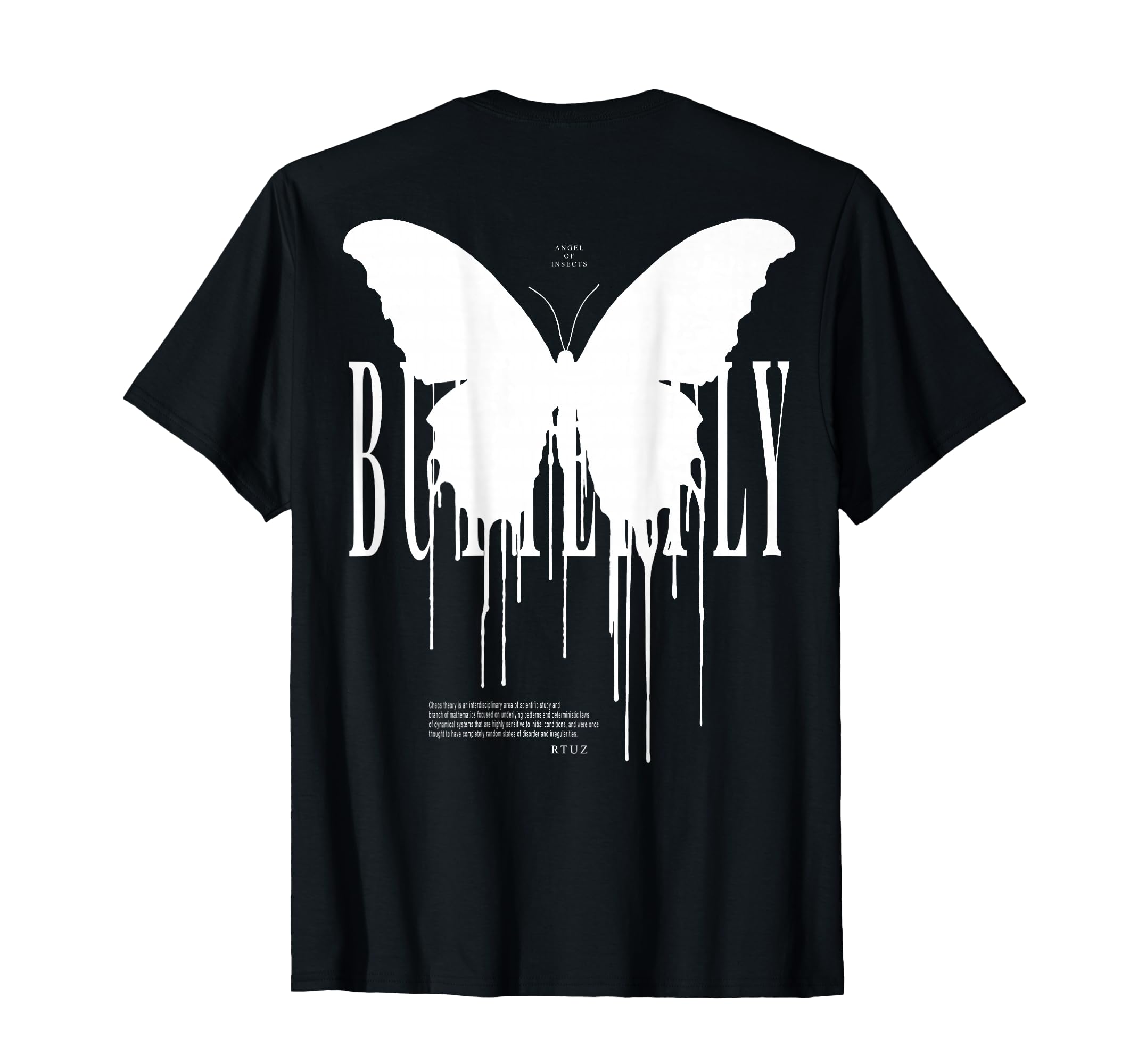 Y2K Back Streetwear Butterfly T-Shirt - Aesthetic Graphic Men Women - T-Shirt, Sweatshirt, Hoodie