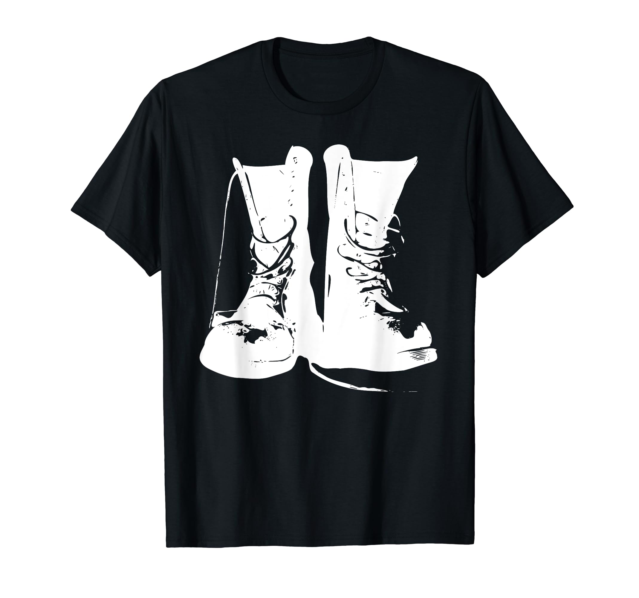 Grunge Rock Boots 90S Punk Rocker Band T-Shirt - Novelty Apparel Unisex - T-Shirt, Sweatshirt, Hoodie