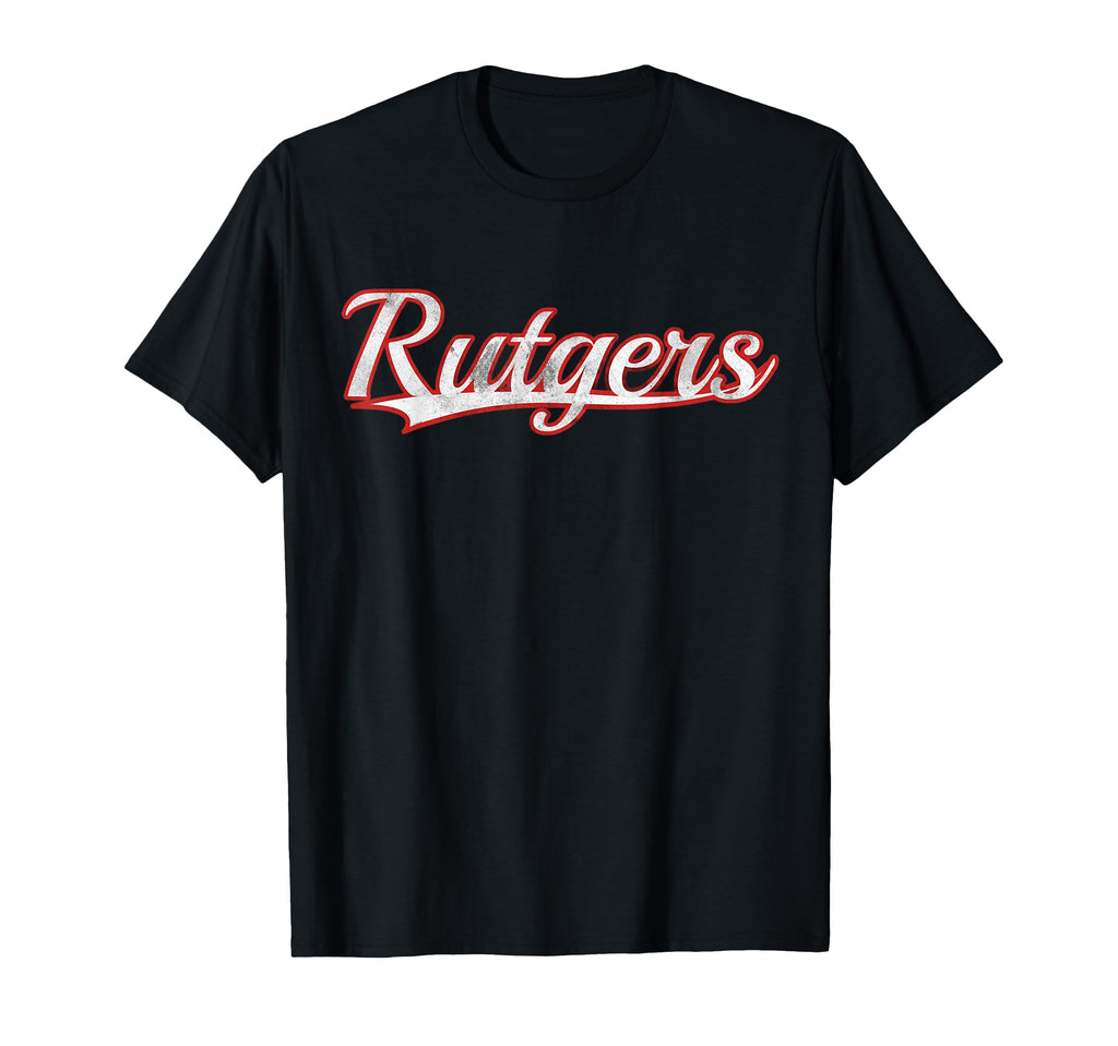 Rutgers New Jersey Varsity Throwback T-Shirt - Minimalist Print for Adults - T-Shirt, Sweatshirt, Hoodie