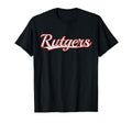 Rutgers New Jersey Varsity Throwback T-Shirt - Minimalist Print for Adults - T-Shirt, Sweatshirt, Hoodie