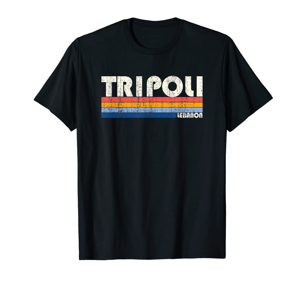70S 80S Tripoli Lebanon T-Shirt - Graphic Print Men Women - T-Shirt, Sweatshirt, Hoodie