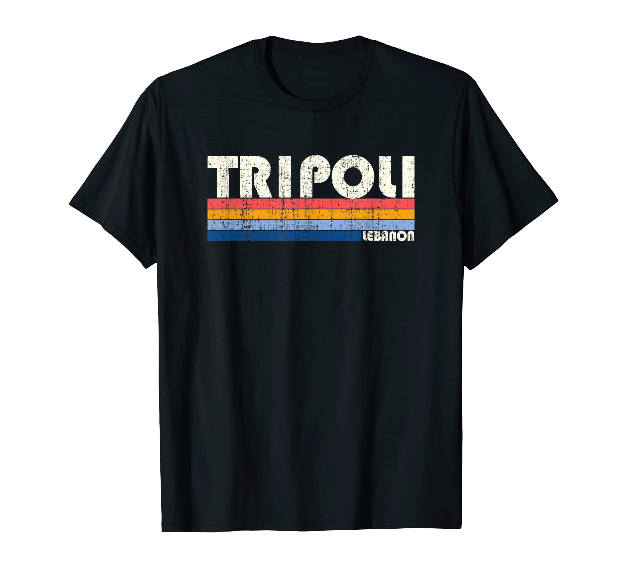 70S 80S Tripoli Lebanon T-Shirt - Graphic Print Men Women - T-Shirt, Sweatshirt, Hoodie