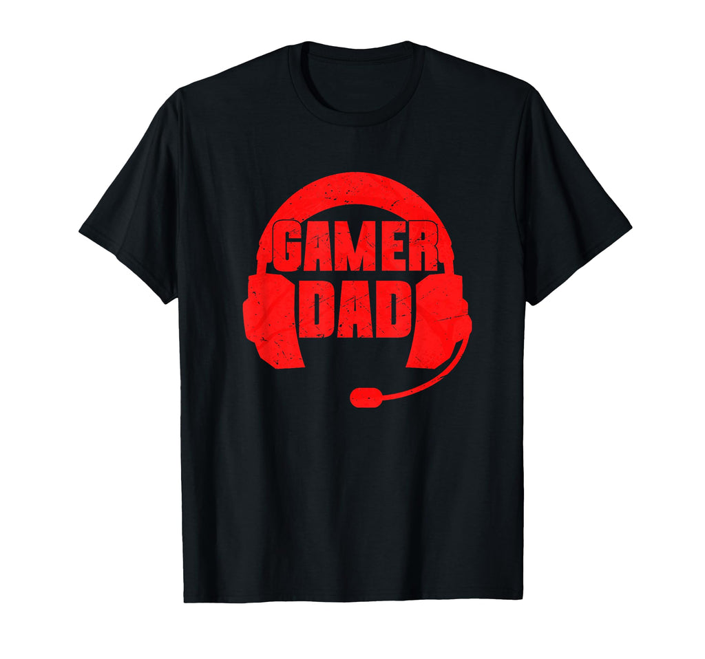 Funny Gamer Dad Fathers Day 2025 T-Shirt - Novelty Apparel Men Women - T-Shirt, Sweatshirt, Hoodie