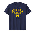 University Michigan Wolverines Baseball T-Shirt - Novelty Apparel Unisex - T-Shirt, Sweatshirt, Hoodie