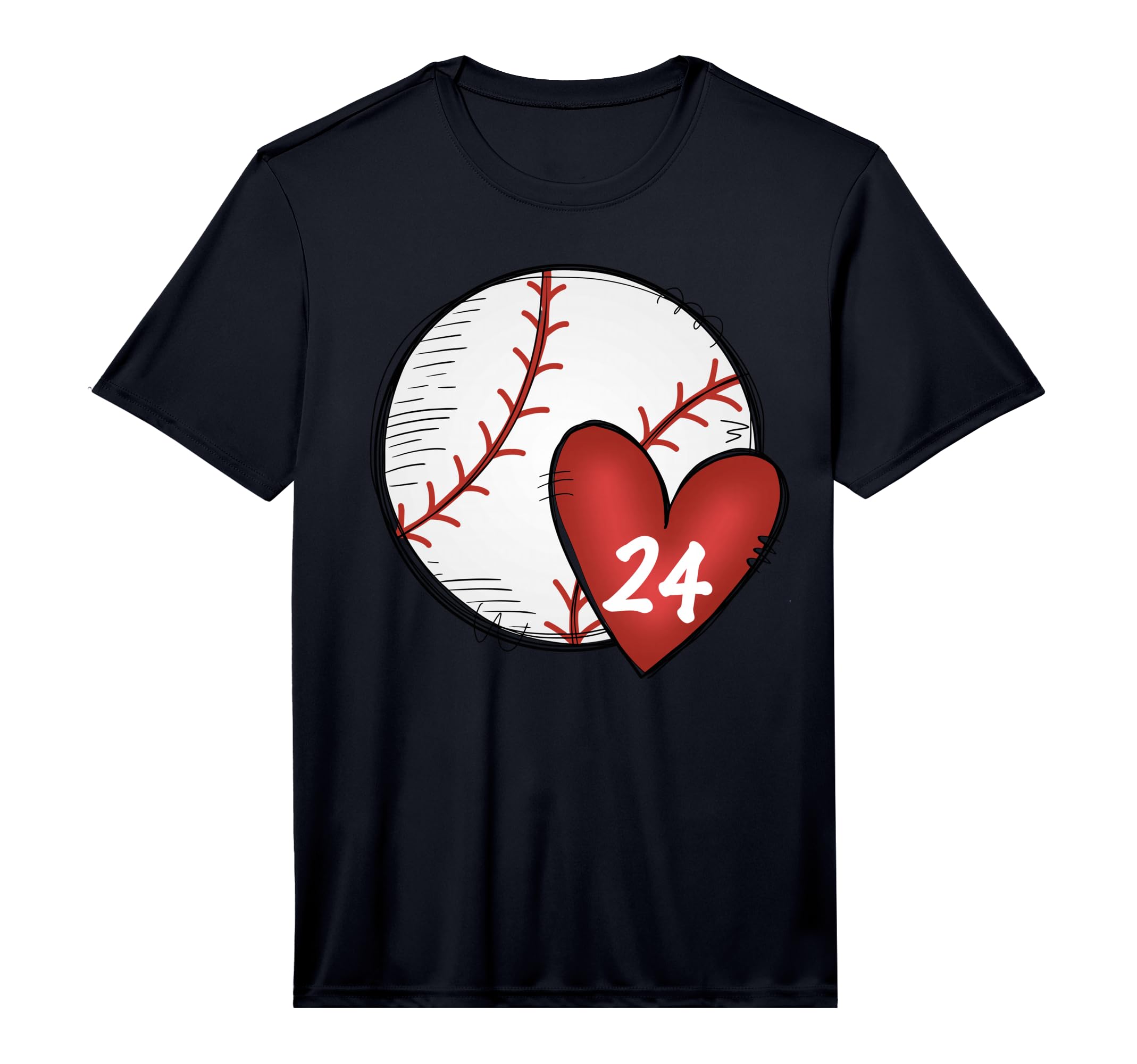 Womens Custom Baseball Mom Number T-Shirt - Casual Everyday Wear Men Women - T-Shirt, Sweatshirt, Hoodie