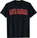 Vintage Santa Barbara Varsity Style Text Apparel - Adult & Kids T-Shirts, Sweatshirts & Hoodies apparel design preview 1