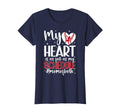 Mom Both Proud Dance And Baseball Mom T-Shirt - Unique Graphic Unisex - T-Shirt, Sweatshirt, Hoodie