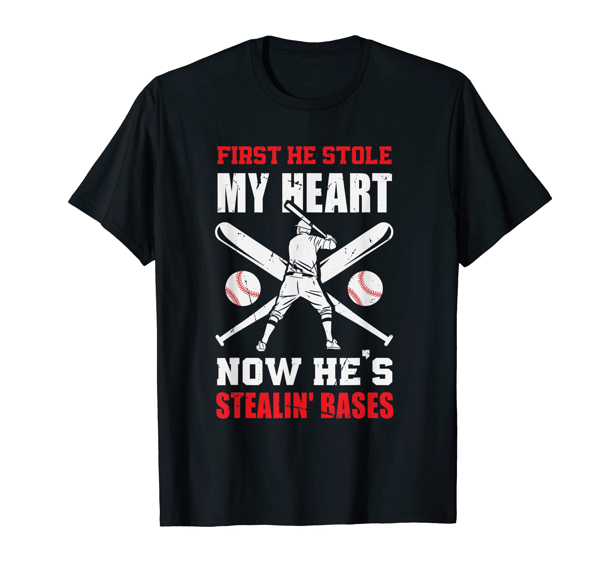 Mens Baseball Mothers Day He Stole My T-Shirt - Custom Art Print Men Women - T-Shirt, Sweatshirt, Hoodie