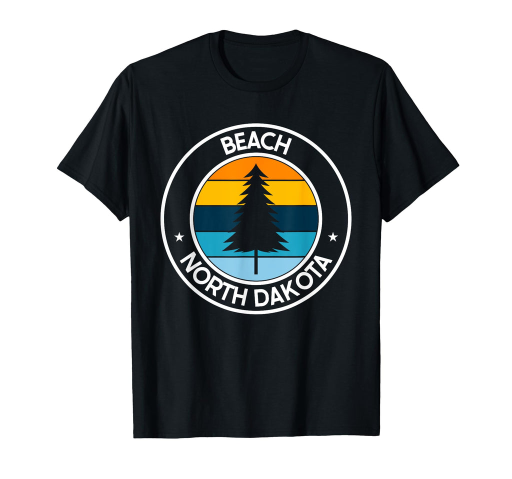 Beach North Dakota Nd Usa City Pride T-Shirt - Custom Art Print for Adults - T-Shirt, Sweatshirt, Hoodie