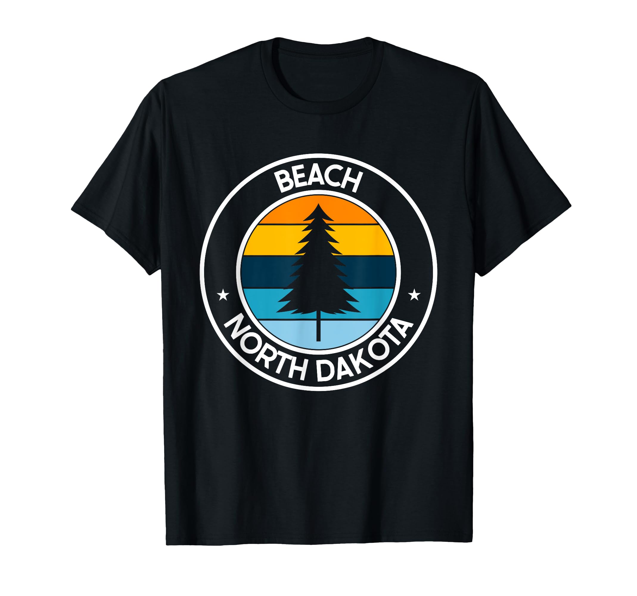 Beach North Dakota Nd Usa City Pride T-Shirt - Custom Art Print for Adults - T-Shirt, Sweatshirt, Hoodie
