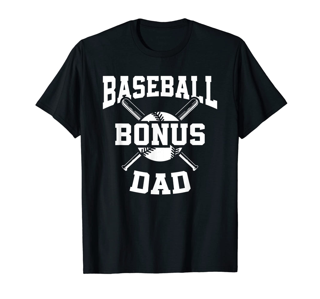 Mens Proud Baseball Bonus Dad T-Shirt - Custom Art Print for Adults - T-Shirt, Sweatshirt, Hoodie