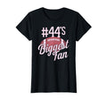 Number 44 Biggest Fan Football Mom T-Shirt - Graphic Print for Adults - T-Shirt, Sweatshirt, Hoodie