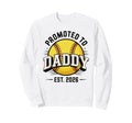 First Time Baseball Dad Promoted To Sweatshirt - Minimalist Print Unisex - T-Shirt, Sweatshirt, Hoodie