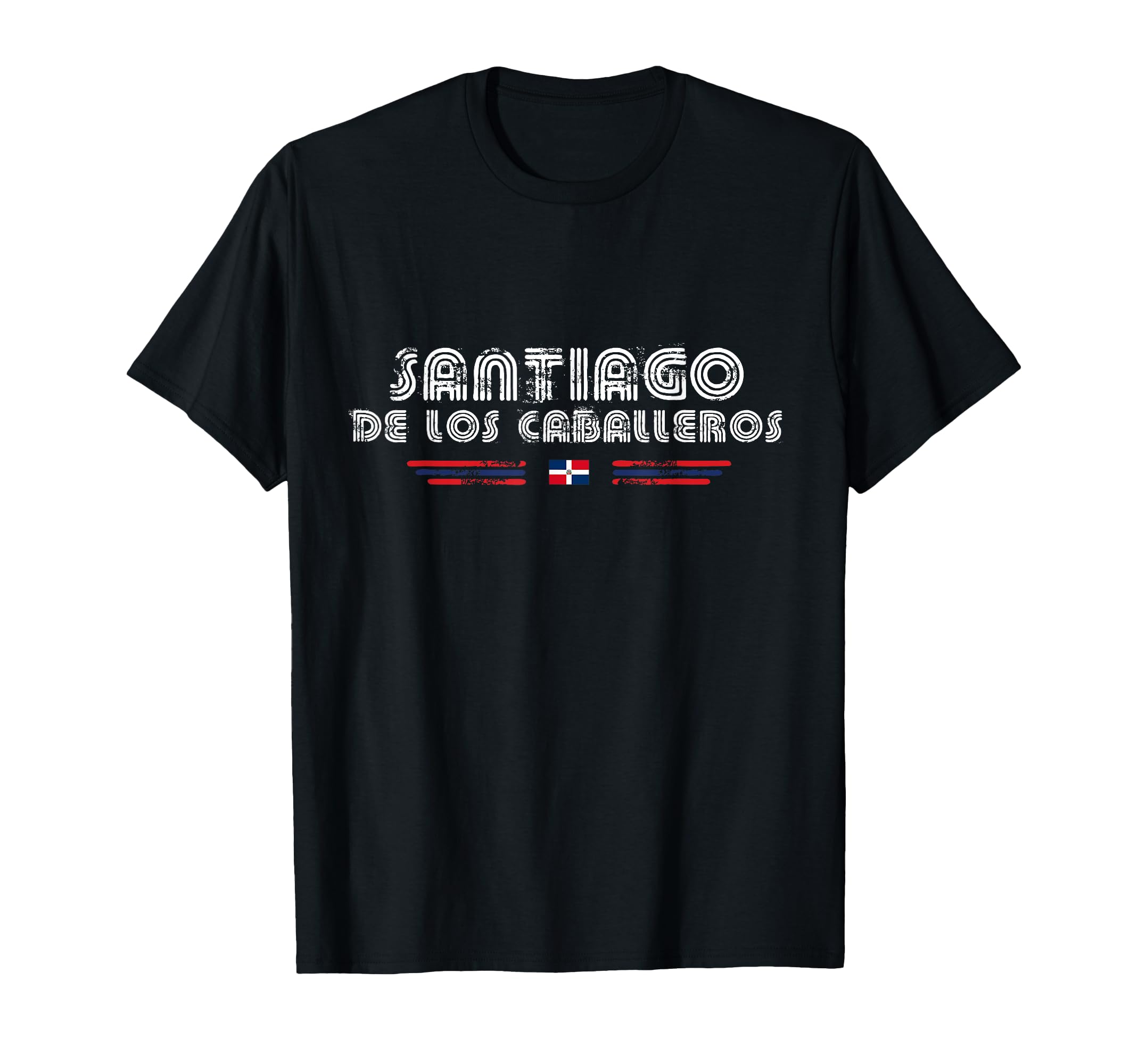 Santiago De Los Caballeros Dr 70S T-Shirt - Casual Everyday Wear Men Women - T-Shirt, Sweatshirt, Hoodie