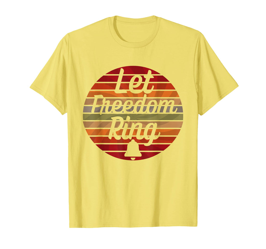Let Freedom Ring Sunset Mlk Day T-Shirt - Aesthetic Graphic for Adults - T-Shirt, Sweatshirt, Hoodie