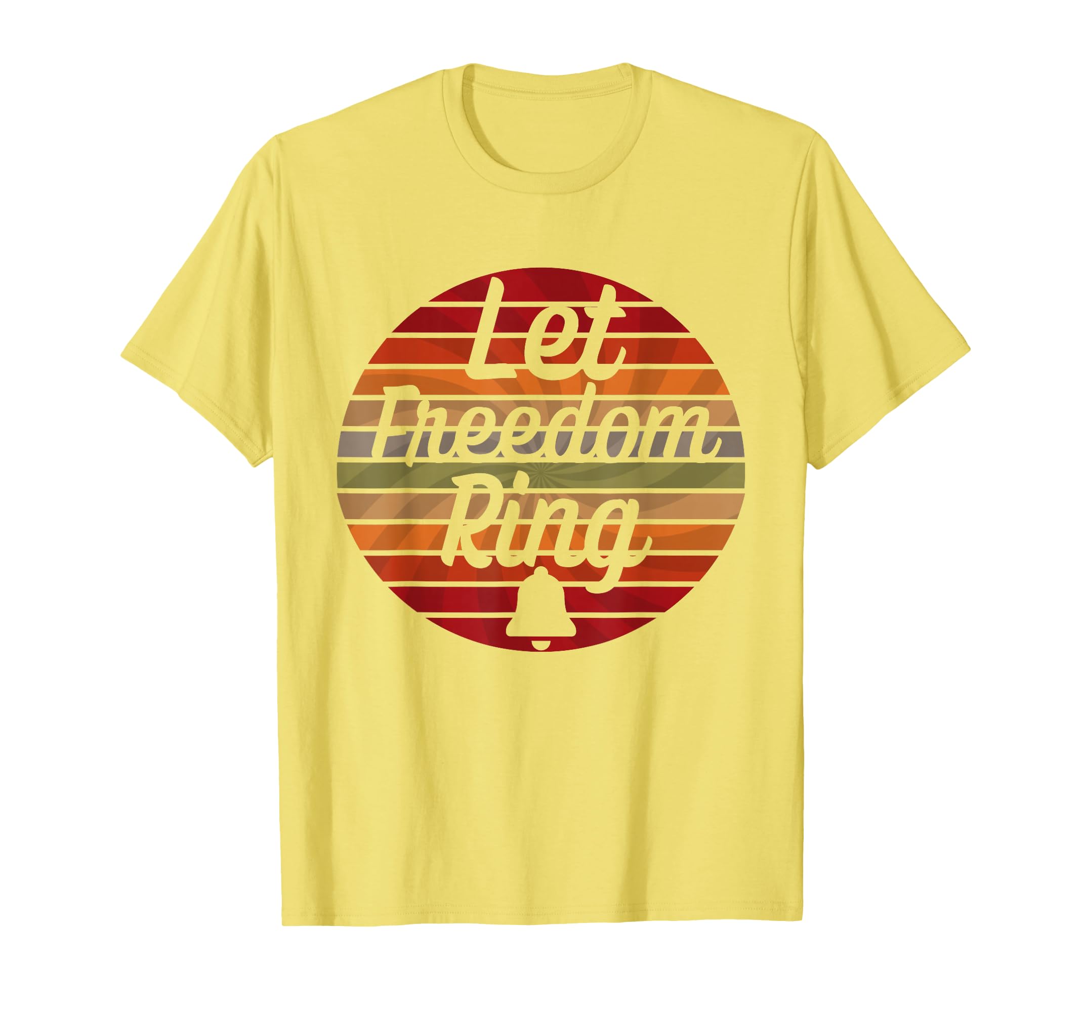 Let Freedom Ring Sunset Mlk Day T-Shirt - Aesthetic Graphic for Adults - T-Shirt, Sweatshirt, Hoodie