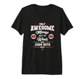 Juan Soto Awesome Moms Tri Blend T-Shirt - Minimalist Print for Adults - T-Shirt, Sweatshirt, Hoodie
