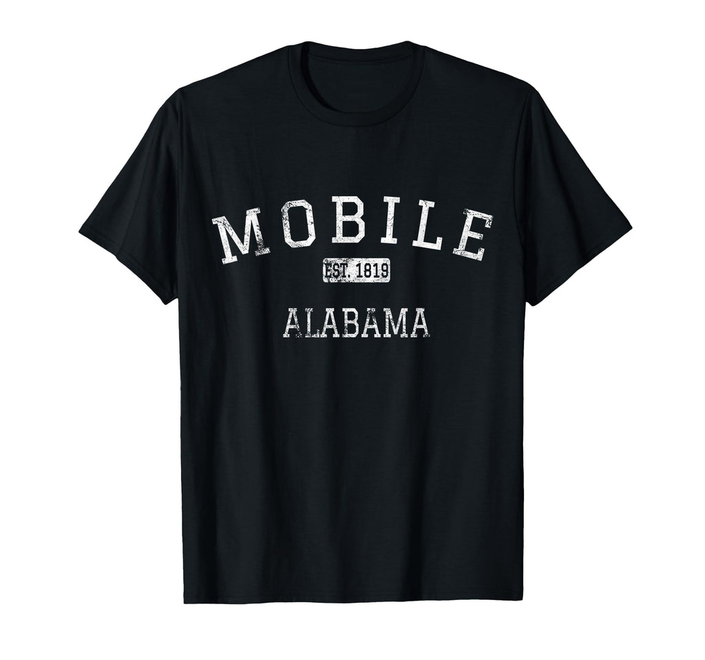 Mobile Alabama Al T-Shirt - Unique Graphic for Adults - T-Shirt, Sweatshirt, Hoodie