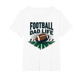Football Dad Life Proud Father Game T-Shirt - Streetwear Style for Adults - T-Shirt, Sweatshirt, Hoodie
