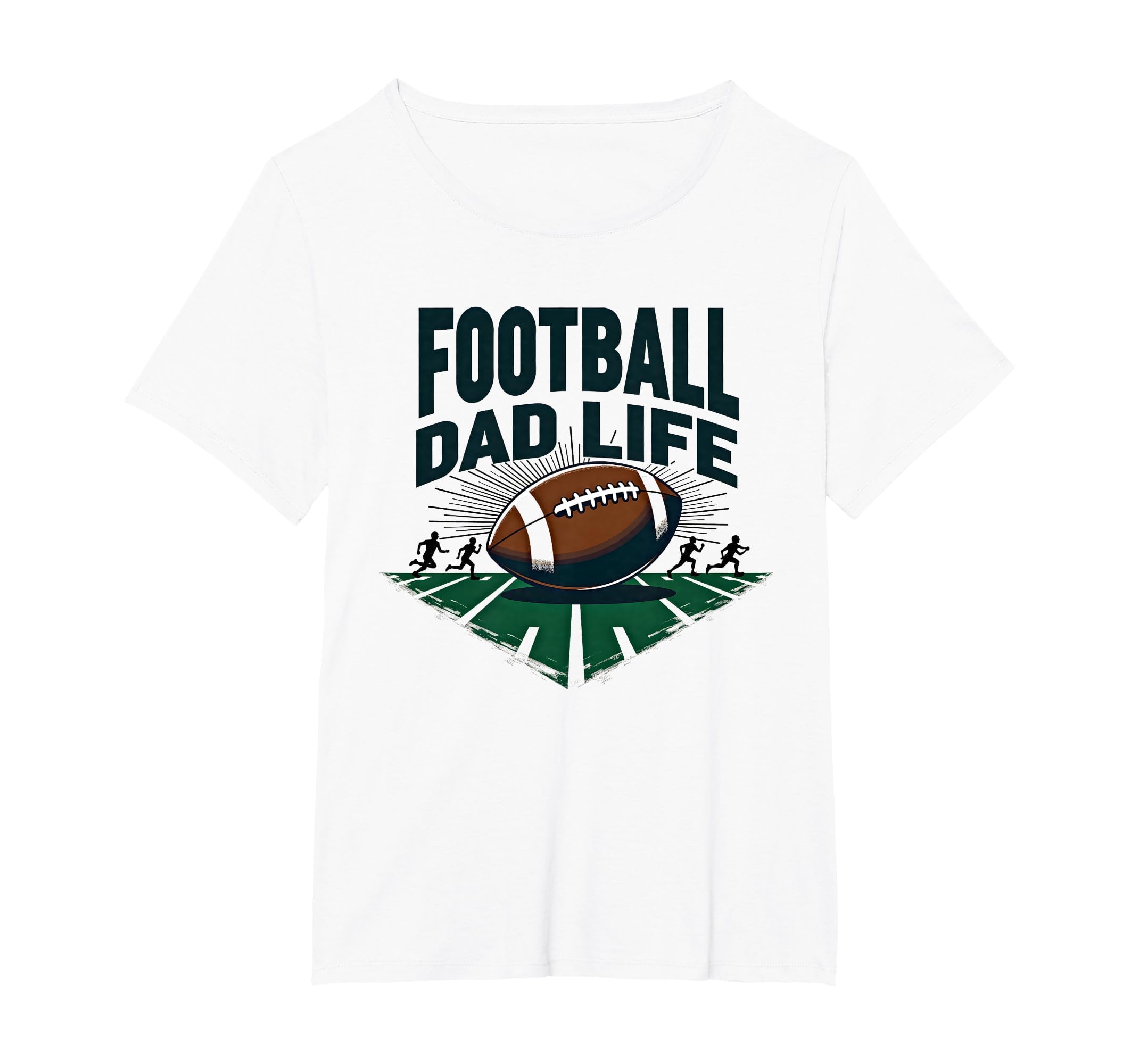 Football Dad Life Proud Father Game T-Shirt - Streetwear Style for Adults - T-Shirt, Sweatshirt, Hoodie