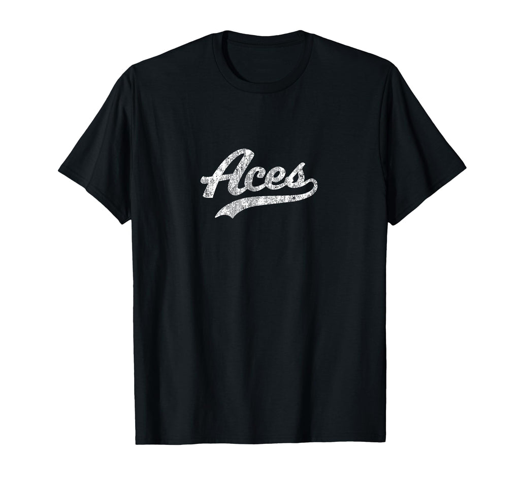 Aces Sports Name T-Shirt - Novelty Apparel Men Women - T-Shirt, Sweatshirt, Hoodie
