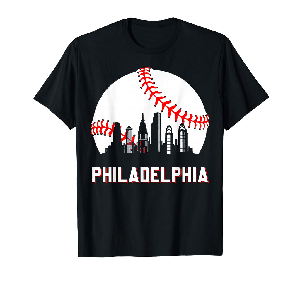 Distressed Philly Baseball Lovers T-Shirt - Aesthetic Graphic for Adults - T-Shirt, Sweatshirt, Hoodie