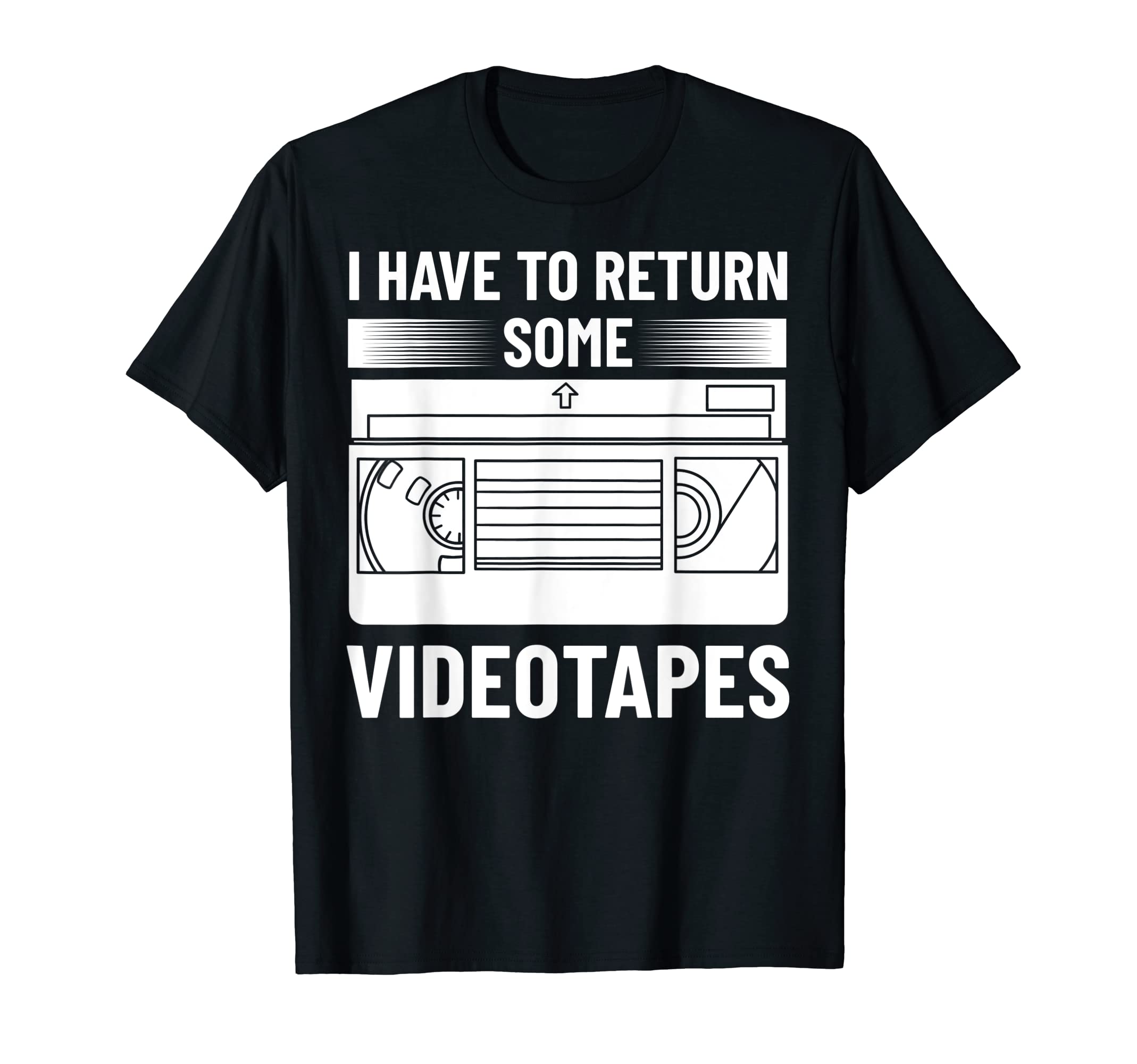 Vhs Player Videotape Video Cassette Tape T-Shirt - Trendy Graphic Unisex - T-Shirt, Sweatshirt, Hoodie