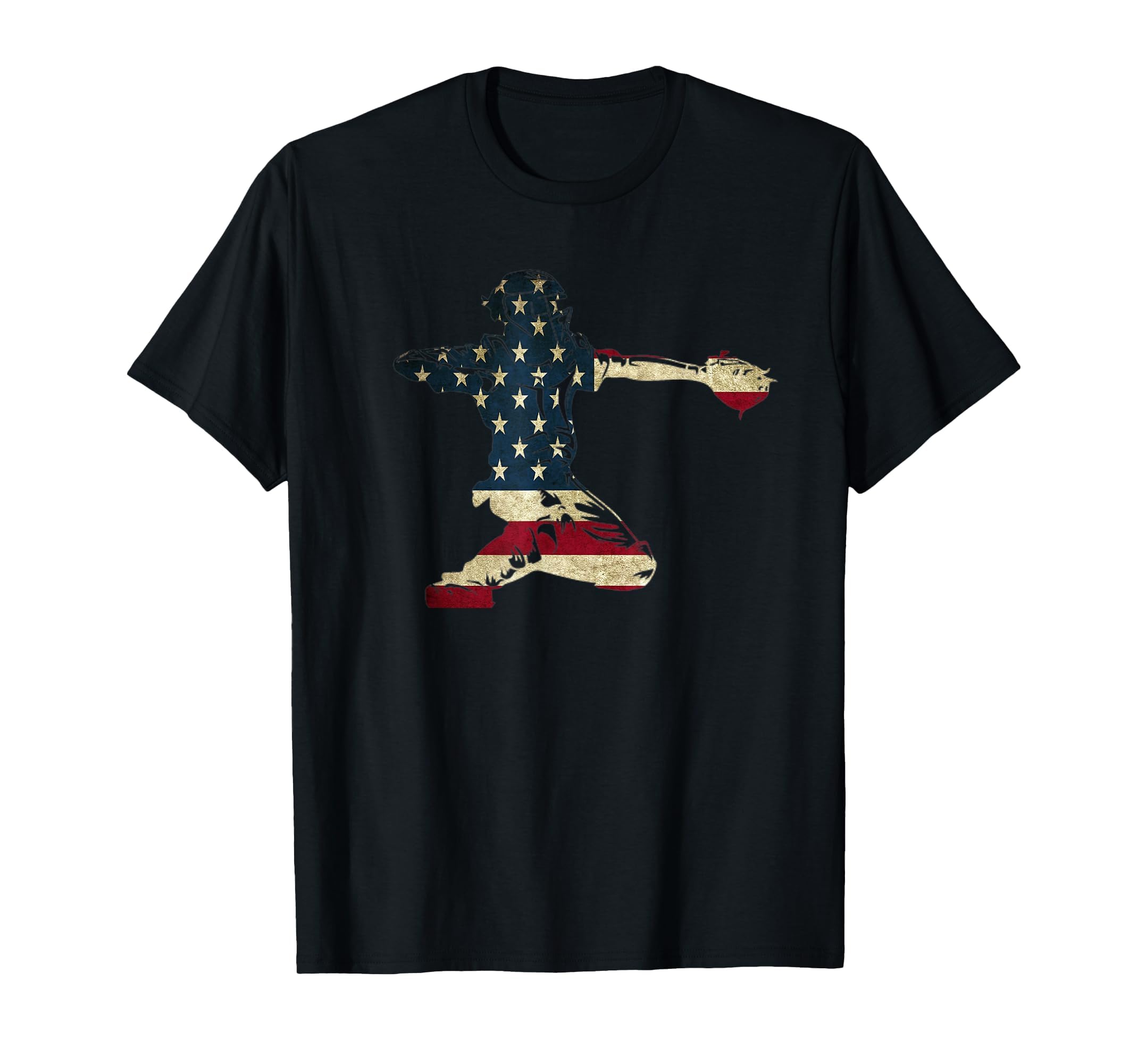 Baseball Catchers Gear Usa American T-Shirt - Custom Art Print for Adults - T-Shirt, Sweatshirt, Hoodie