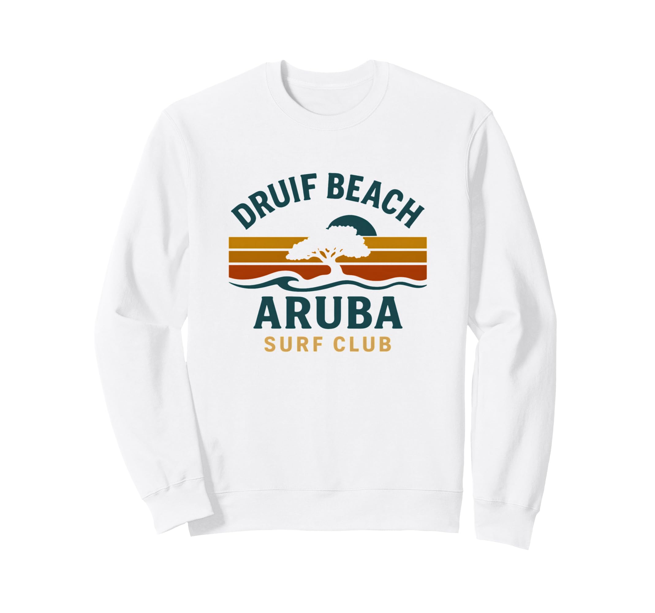 Druif Beach Aruba Surf Club Vacation Sweatshirt - Unique Graphic Men Women - T-Shirt, Sweatshirt, Hoodie