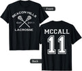 Beacon Hills MCCALL 11 Lacrosse Teen Wolf Inspired - Adult & Kids T-Shirts, Sweatshirts & Hoodies apparel design preview 1