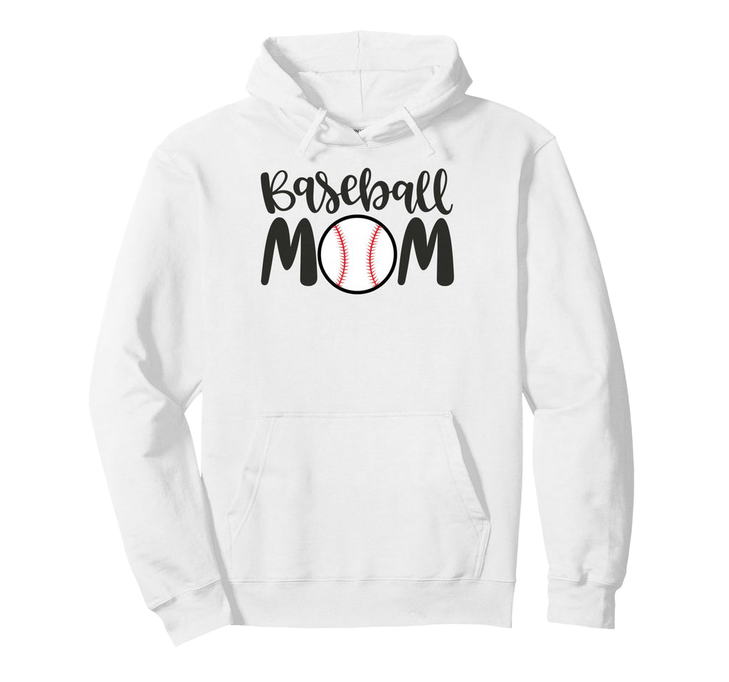 Baseball Mom Sports Mother Mom Sport Hoodie - Aesthetic Graphic Men Women - T-Shirt, Sweatshirt, Hoodie