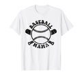Baseball Mama T-Shirt - Custom Art Print Unisex - T-Shirt, Sweatshirt, Hoodie