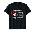Happiness Is Watching My Grandson Play T-Shirt - Custom Art Print Unisex - T-Shirt, Sweatshirt, Hoodie