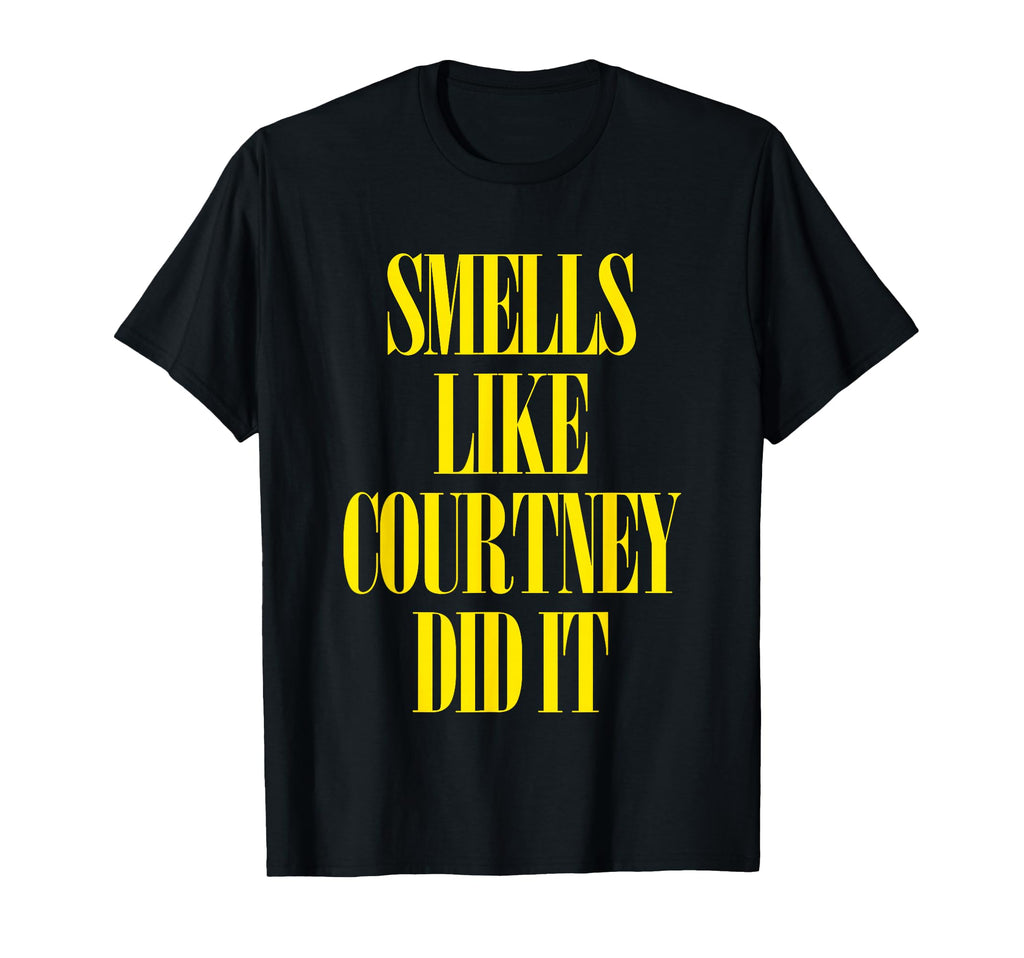 Smells Like Courtney Did It Punk T-Shirt - Aesthetic Graphic Men Women - T-Shirt, Sweatshirt, Hoodie