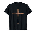 Cross Baseball Bats Christian Faith T-Shirt - Novelty Apparel Men Women - T-Shirt, Sweatshirt, Hoodie