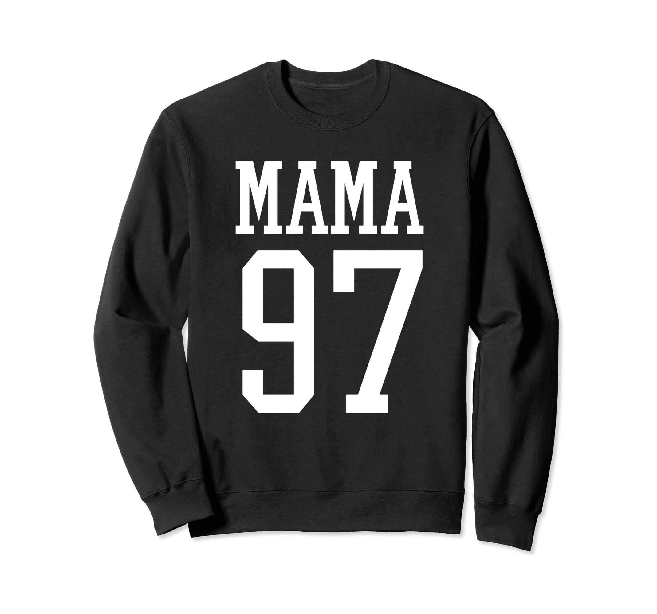 Number 97 Mama Biggest Fan Spirit Wear Sweatshirt - Unique Graphic Unisex - T-Shirt, Sweatshirt, Hoodie
