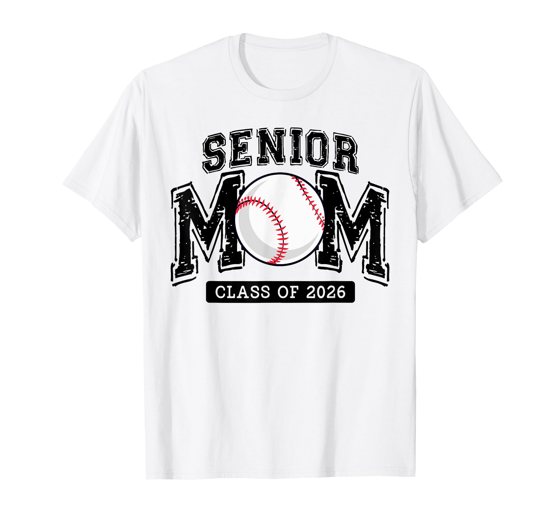 Senior Mom 2026 Baseball Proud Senior Mama T-Shirt - Unique Graphic Unisex - T-Shirt, Sweatshirt, Hoodie