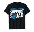 Blue Ribbon Support Squad Child Abuse T-Shirt - Novelty Apparel for Adults - T-Shirt, Sweatshirt, Hoodie