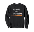 My Heart Is That Field Baseball Sweatshirt - Graphic Print Men Women - T-Shirt, Sweatshirt, Hoodie